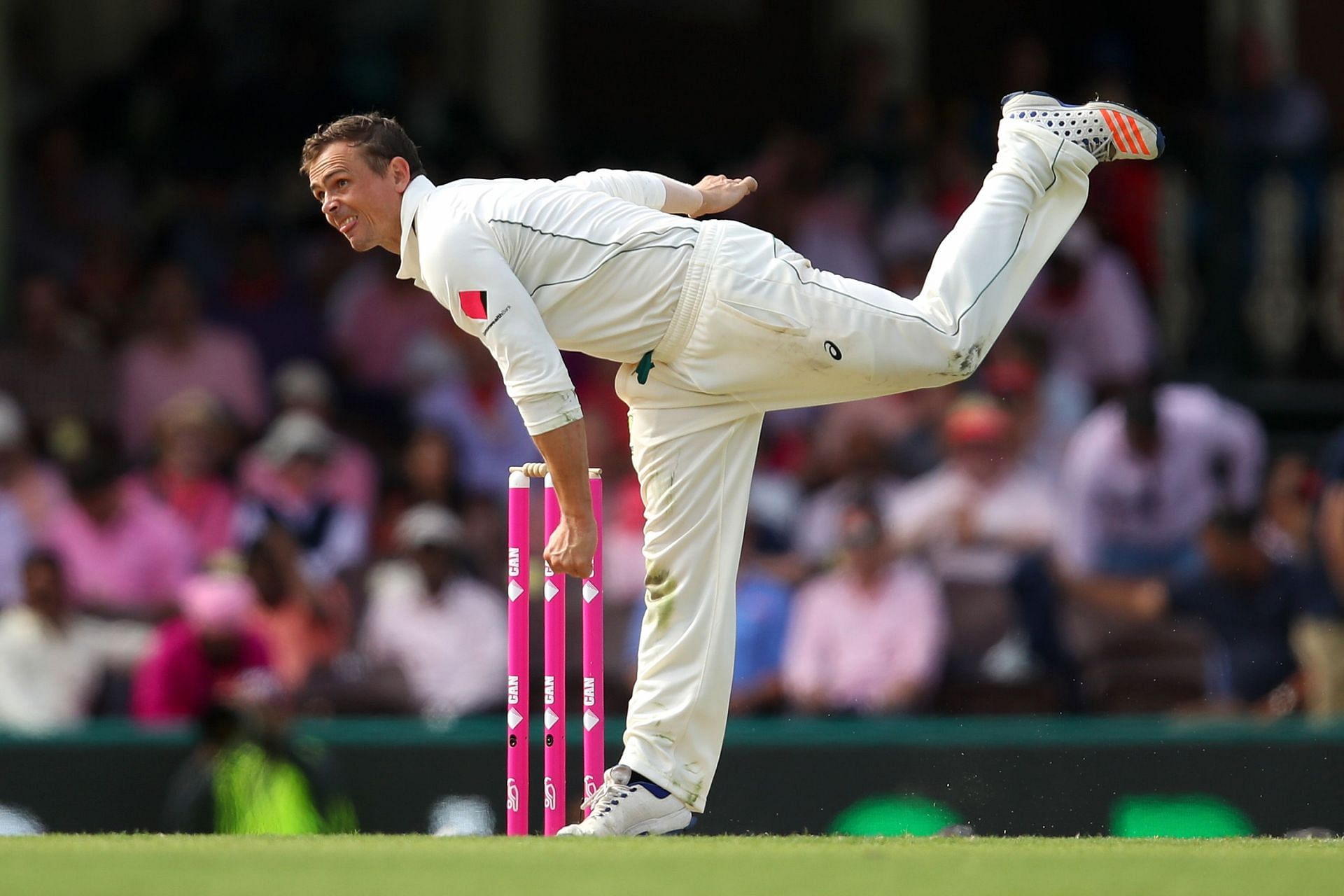 Steve O&#039;Keefe claimed 12 wickets in Australia&rsquo;s win in the 2017 Ranchi Test. Pic: Getty Images