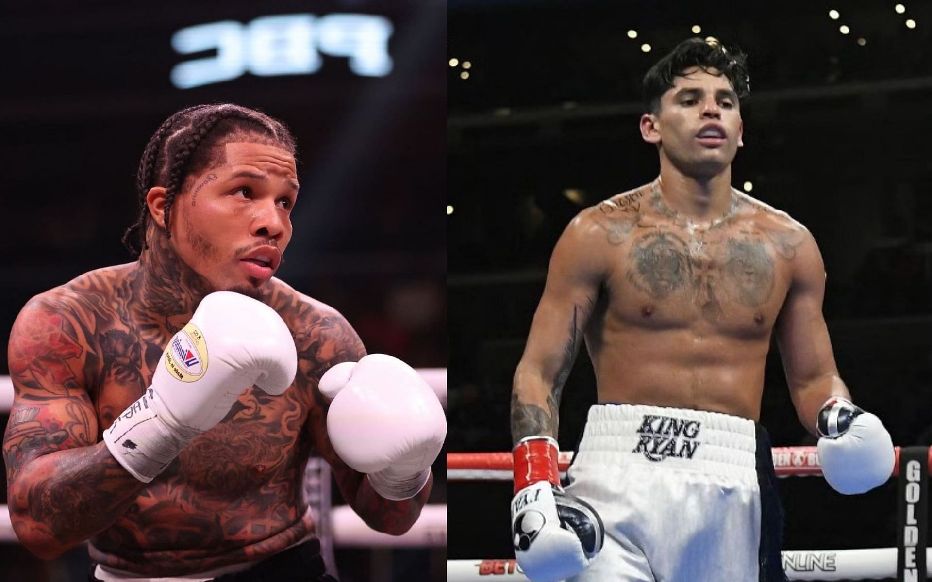 Gervonta Davis (Left) and Ryan Garcia (Right) Image Credits: Getty Images