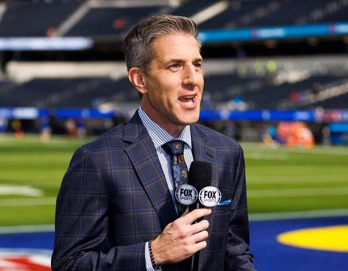 Kevin Burkhardt Fox contract How much salary does the NFL announcer