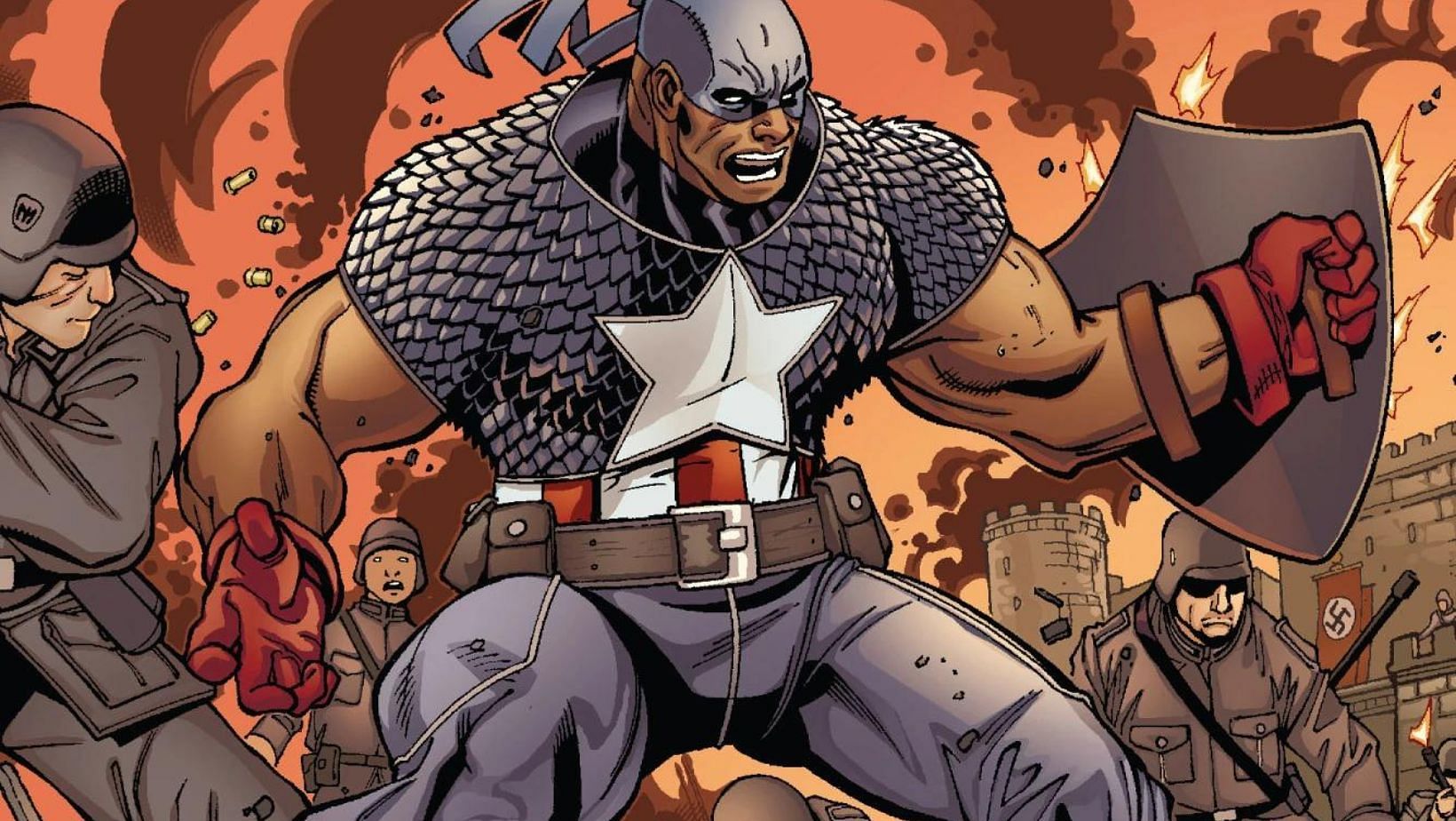 The Black Captain America who served as an inspiration to Steve Rogers (Image via Marvel Comics)