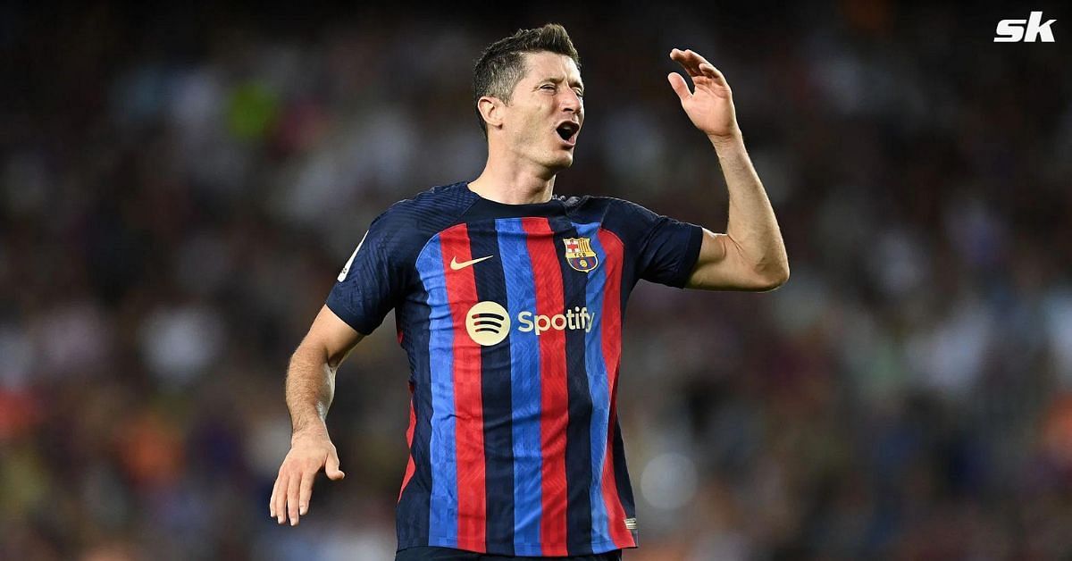 Robert Lewandowski joined Barcelona from Bayern Munich