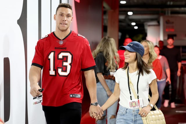 Does Aaron Judge have any children with his wife, Samantha Bracksieck