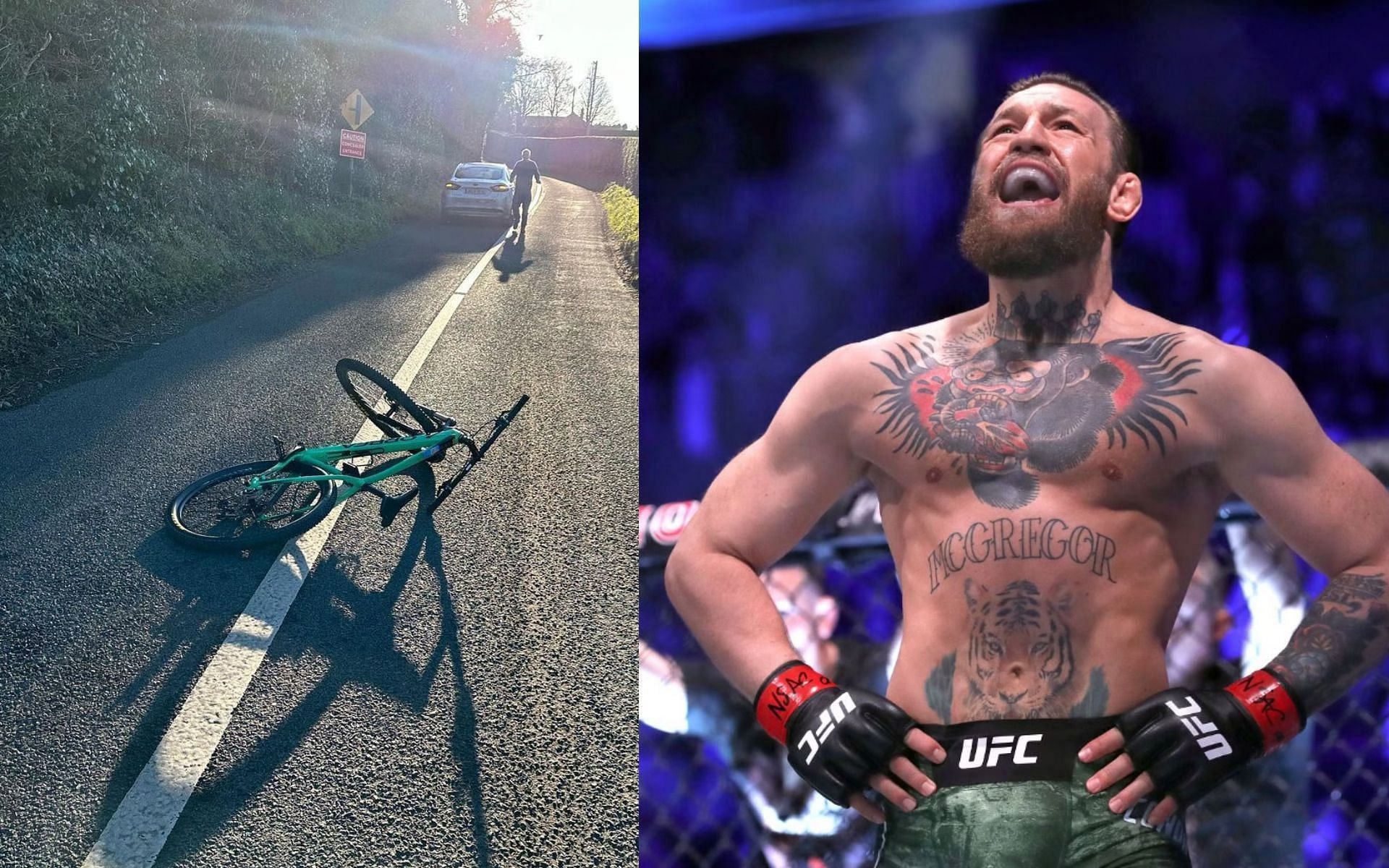Conor McGregor was recently involved in a car accident [Image credits: @thenotoriousmma on Instagram]