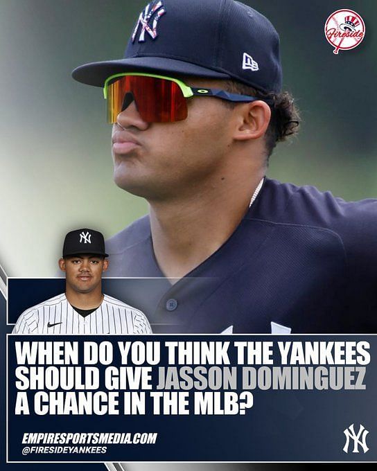 All this time, Yankees' Jasson Domínguez has been tuning out the hype