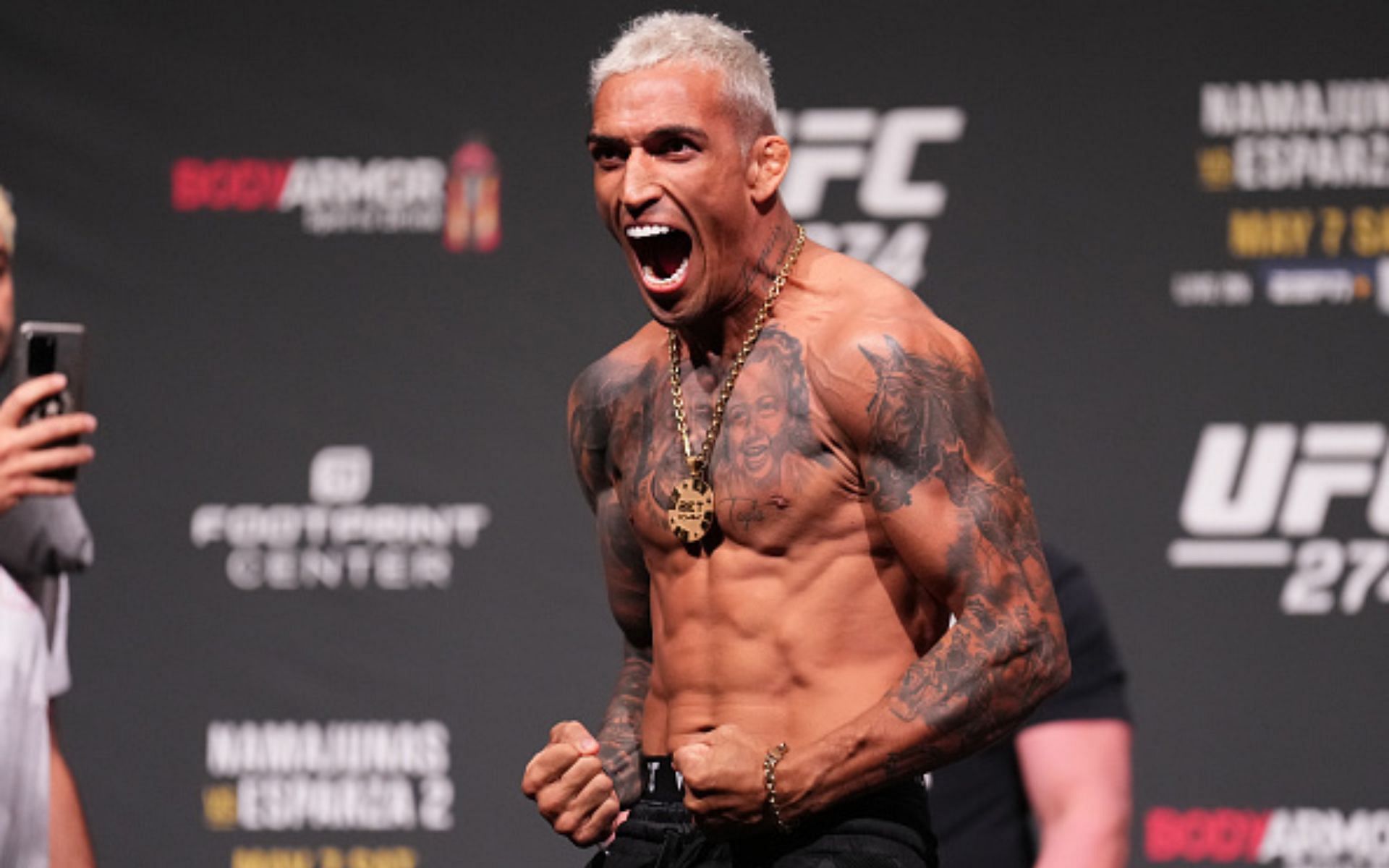 Charles Oliveira (Image credit: Getty Images)