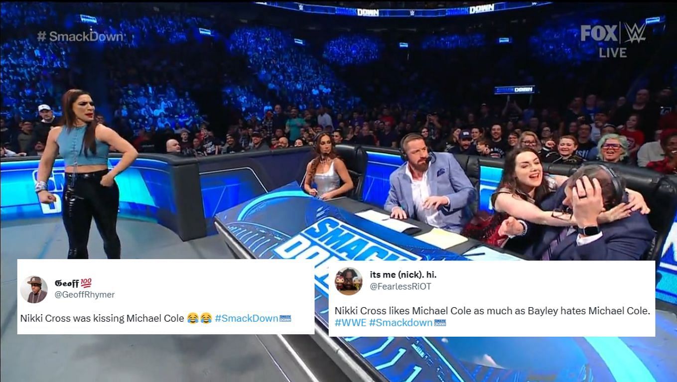 Nikki Cross was on SmackDown this week