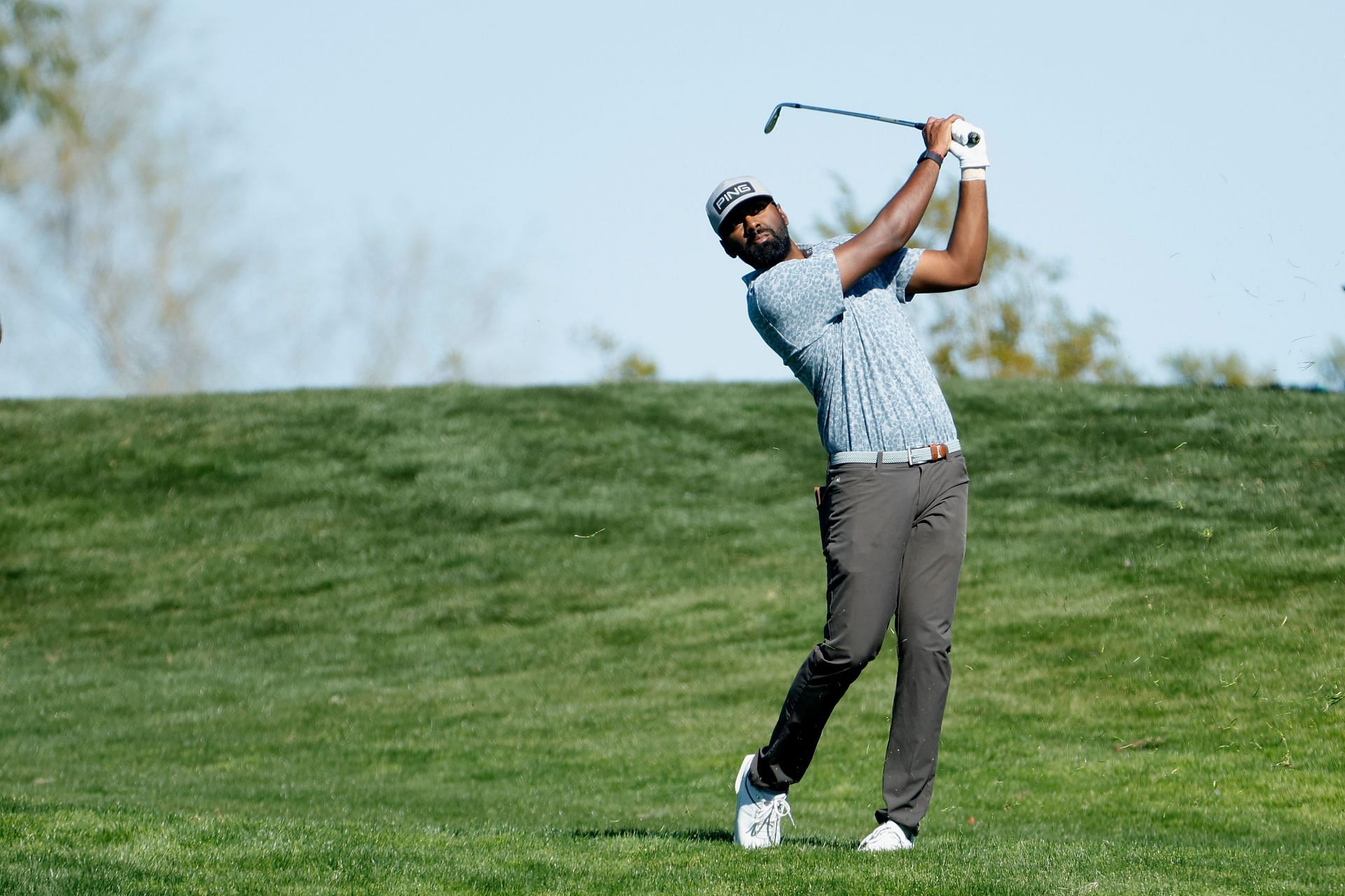 Sahith Theegala at the 2022 WM Phoenix Open - Final Round (Image via Christian Petersen/Getty Images)