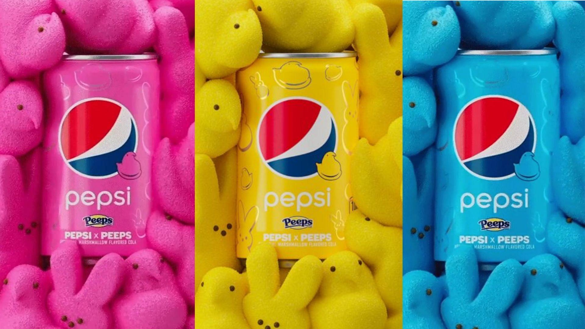 Pepsi Peeps soda offers flavorful drink to enjoy this spring (Image via Pepsi)