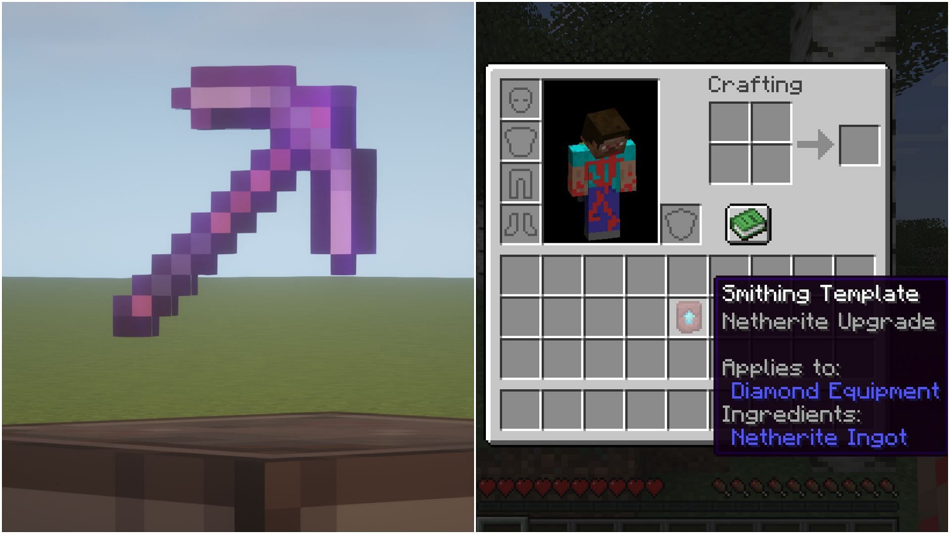 How to make Minecraft Netherite