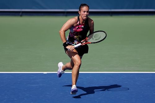 Daria Kasatkina at the Dubai Tennis Championships