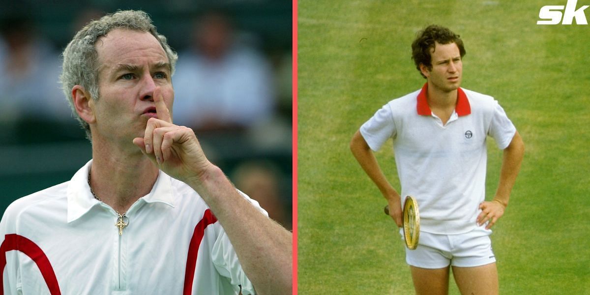 John McEnroe had one of the most fiery personalities on the tennis tour at the time