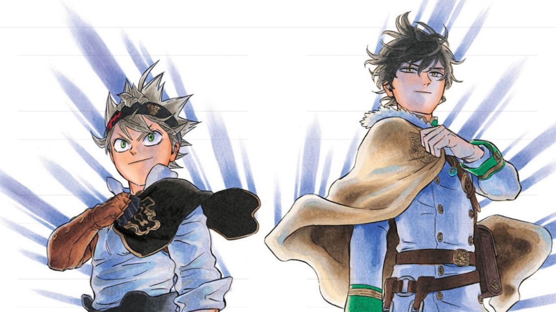 Asta and Yuno as seen in the manga (Image via Shueisha)