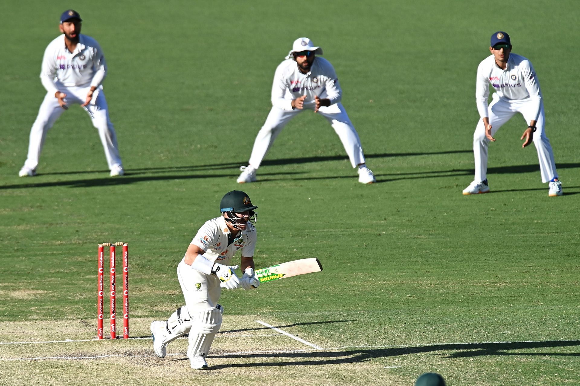 David Warner has a poor Test record in India. Pic: Getty Images