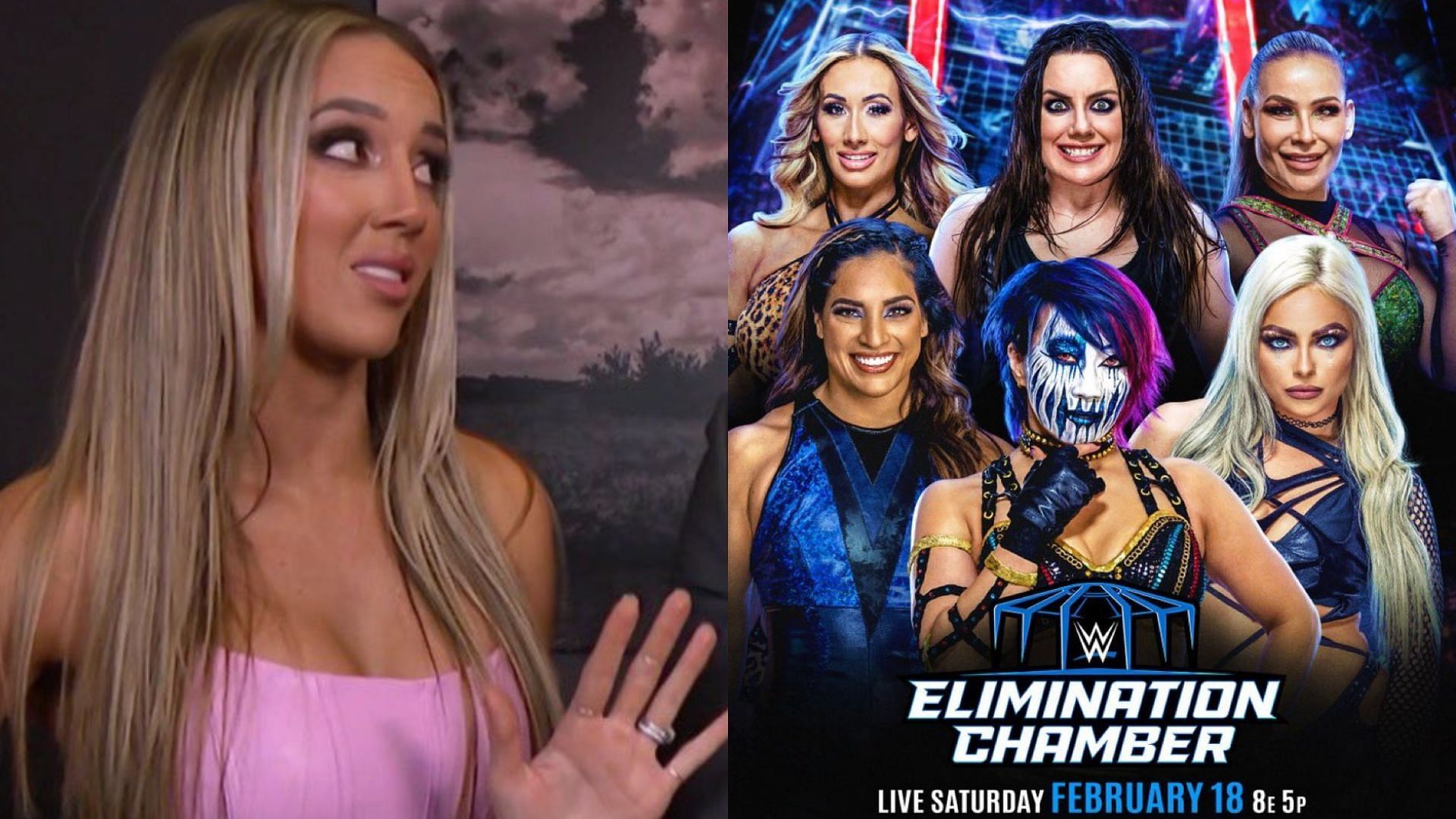 Chelsea Green is not currently booked for a match at WWE Elimination Chamber.