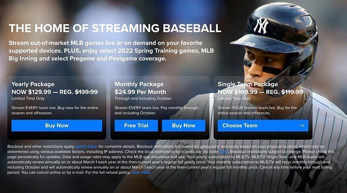 How to Watch MLB Games 2023 Live Stream in Thailand