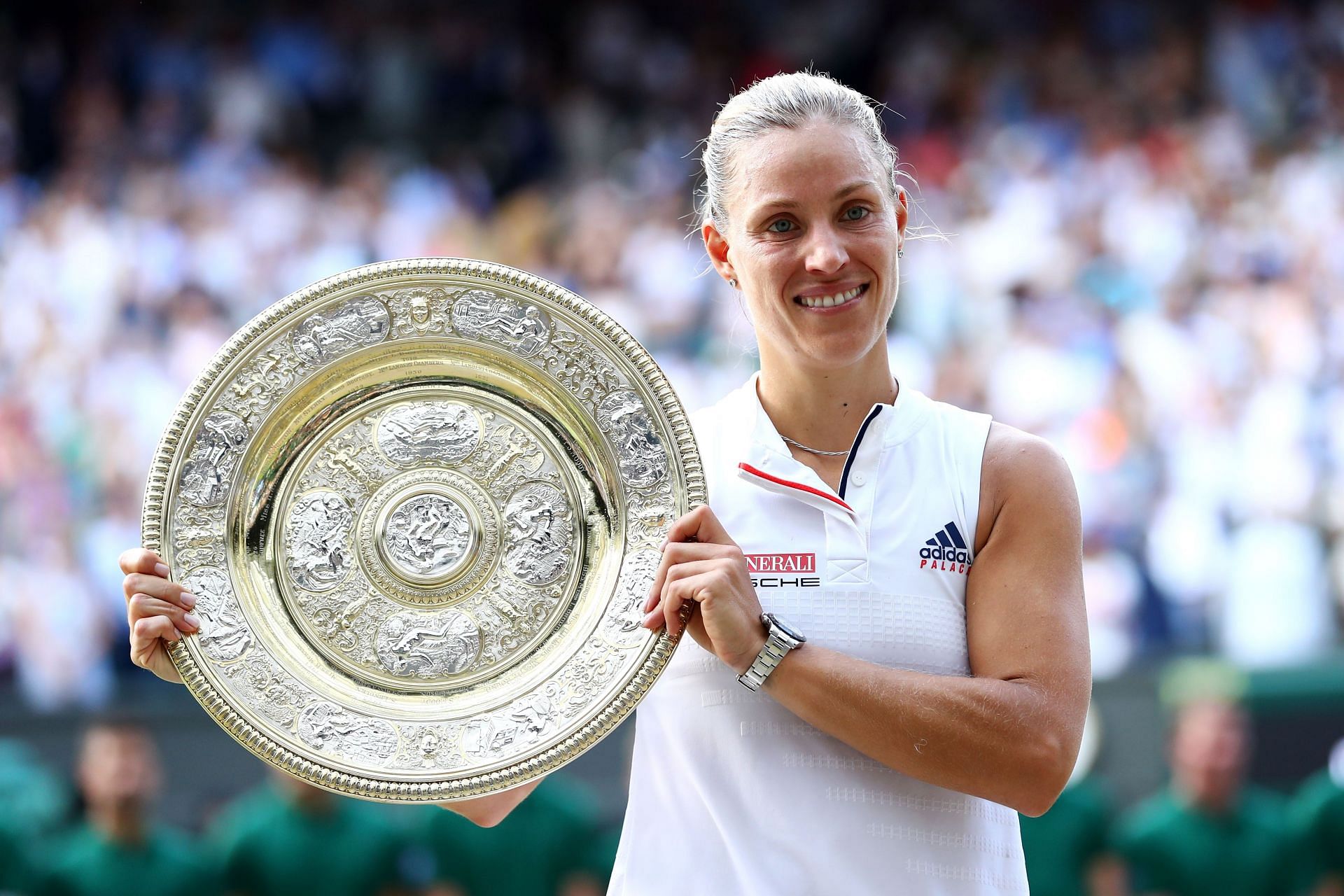 Angelique Kerber defeated Serena Williams to lift the 2018 Wimbledon trophy