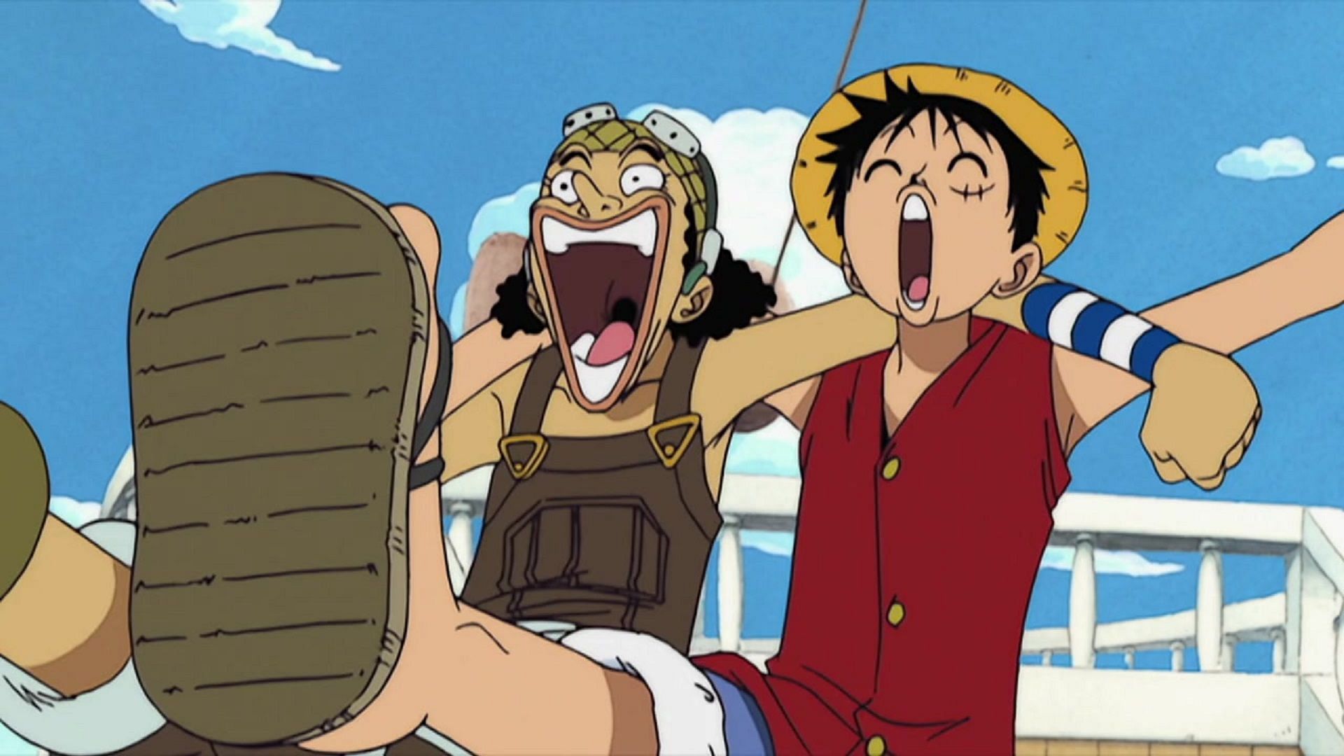Usopp and Luffy (Image via Toei Animation, One Piece)