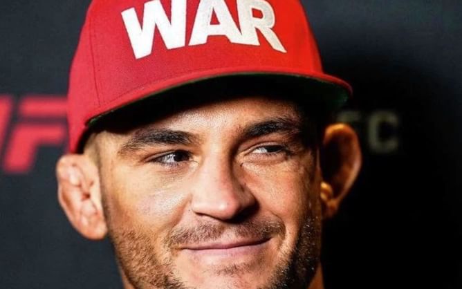 Dustin Poirier admits that his disfigured nose resulted from a punch by Conor McGregor’s conqueror