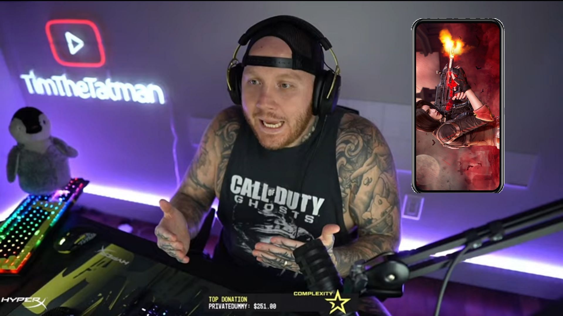 What is that, holy s**t'' TimTheTatman reacts surprisingly on COD