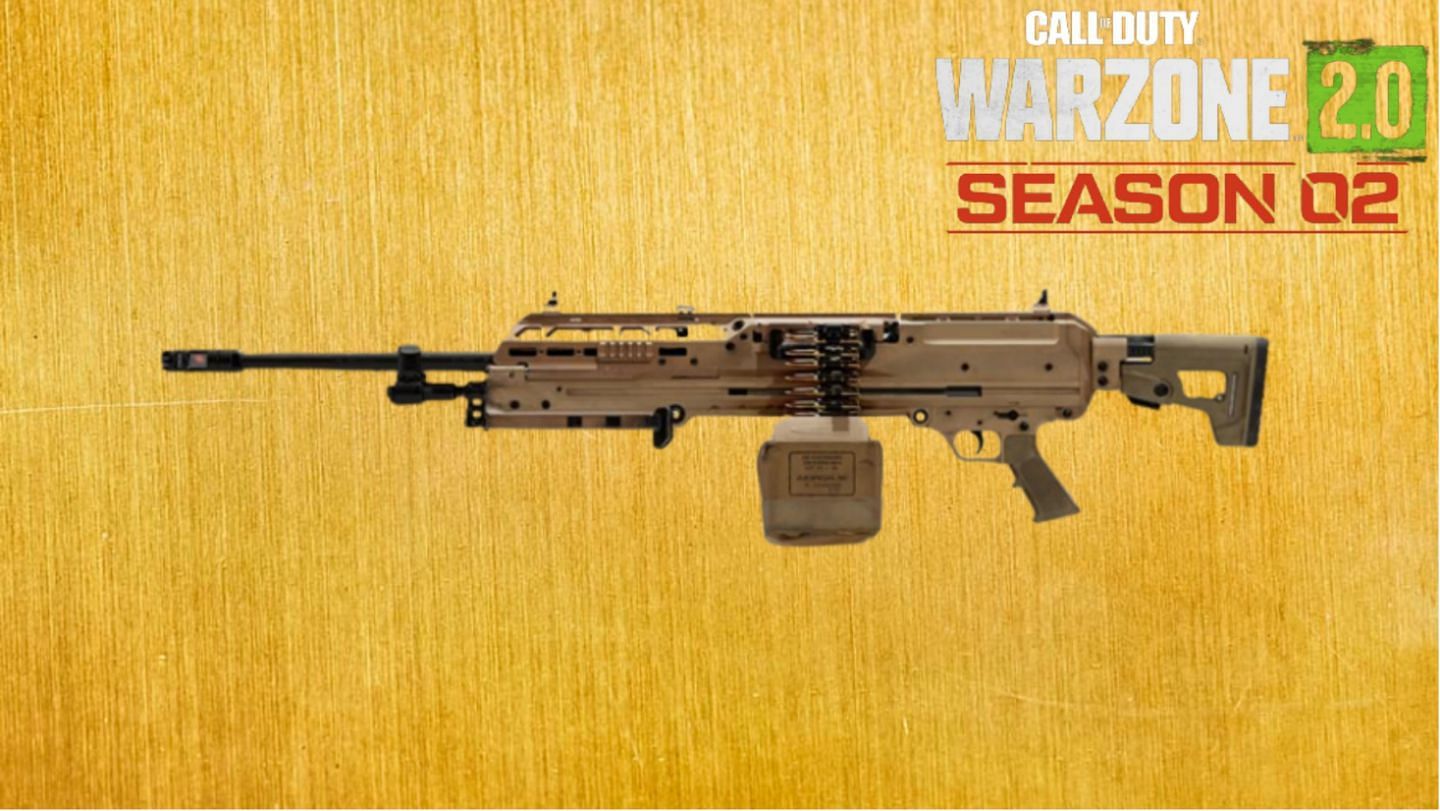 The low recoil loadout for RAAL MG in Warzone 2 Season 2 (Image via Sportskeeda)