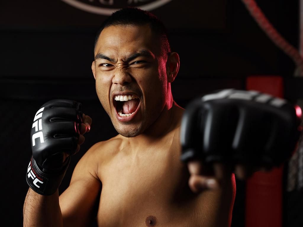 Josh Culibao plans to put on a show when he fights in the UFC on home soil. Picture: Tim Hunter.