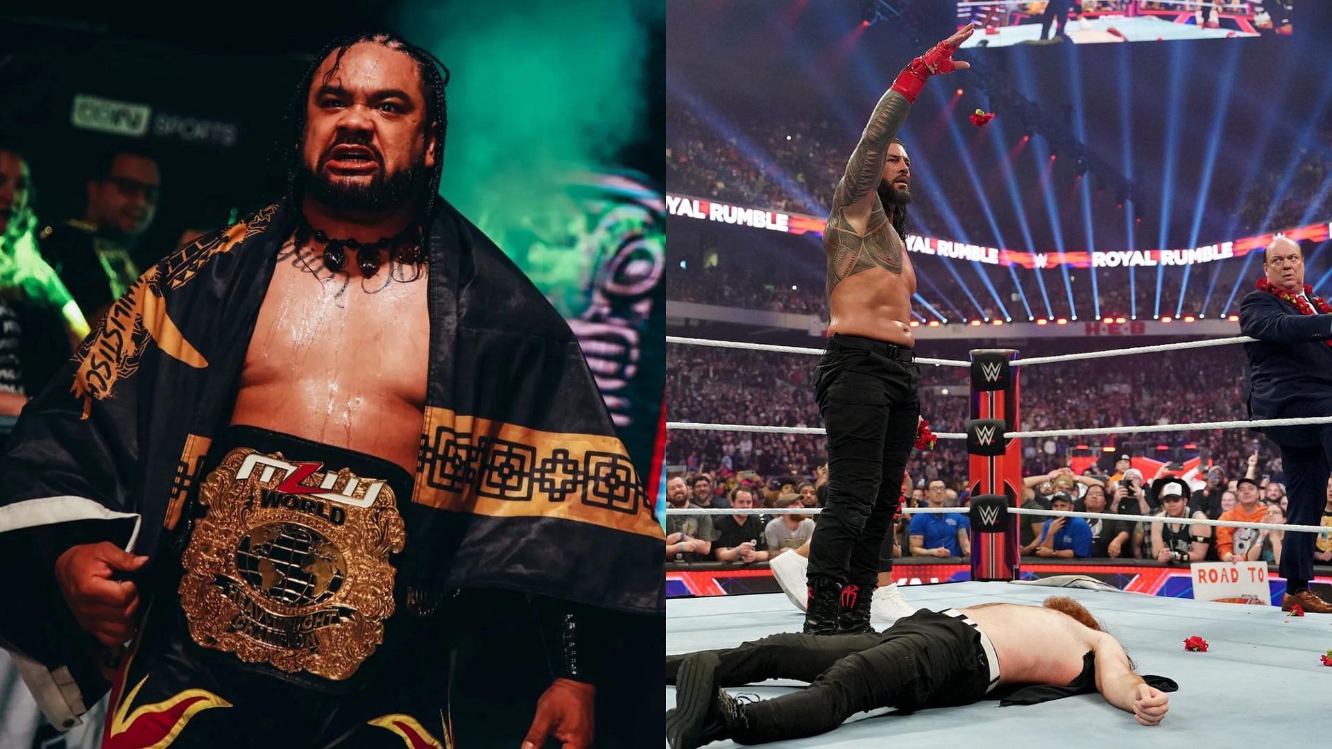 Jacob Fatu has reacted to a tweet from a Bloodline member