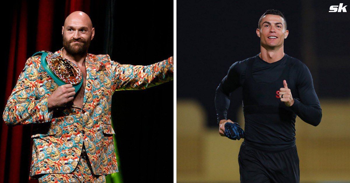 In picture: Tyson Fury (Left) | Cristiano Ronaldo (Right)