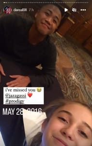 Darrell Rivera's Instagram story