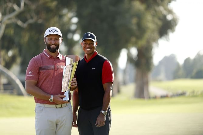 "You embarrassed your daughter"- Fans react to BTS of Tiger Woods' days as tournament host at the Genesis Invitational