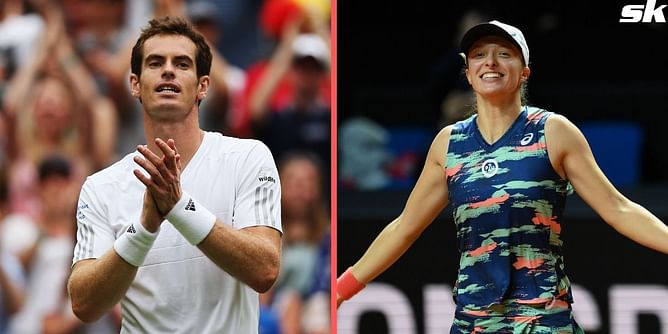 "She is different" - Andy Murray astonished with Iga Swiatek's recent form losing just 8 games in last 10 sets