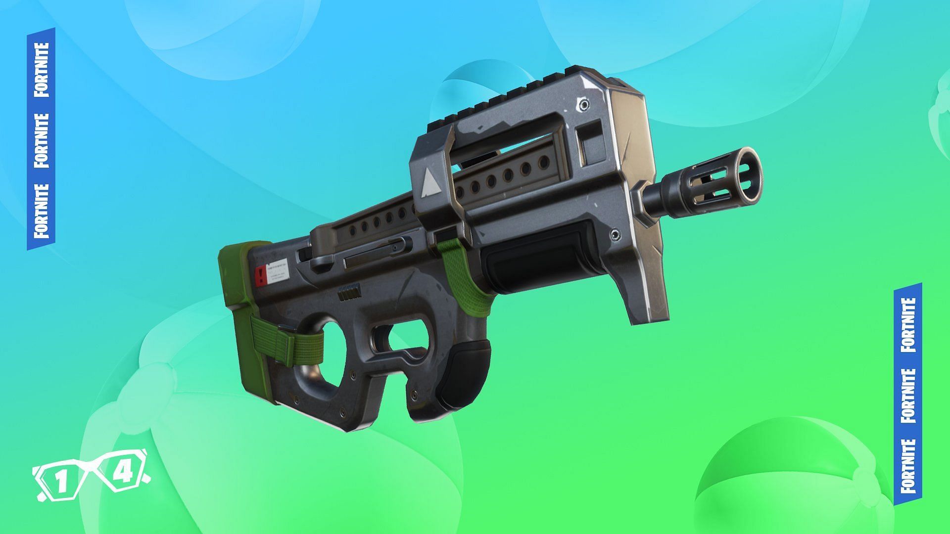 The P90 has been brought back with the latest update (Image via Epic Games)