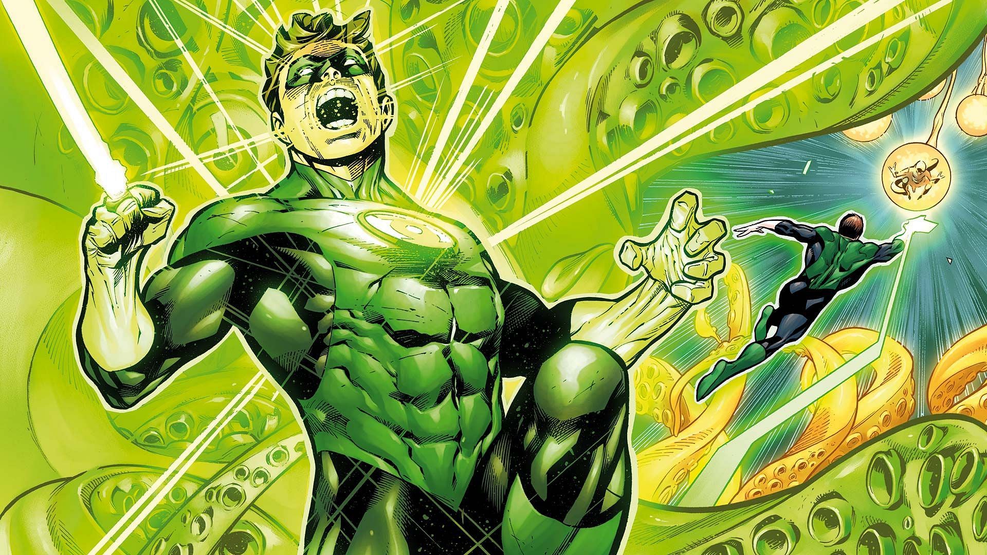 Hal Jordan, the fearless Green Lantern, shines a light in the darkness (Image via DC Comics)