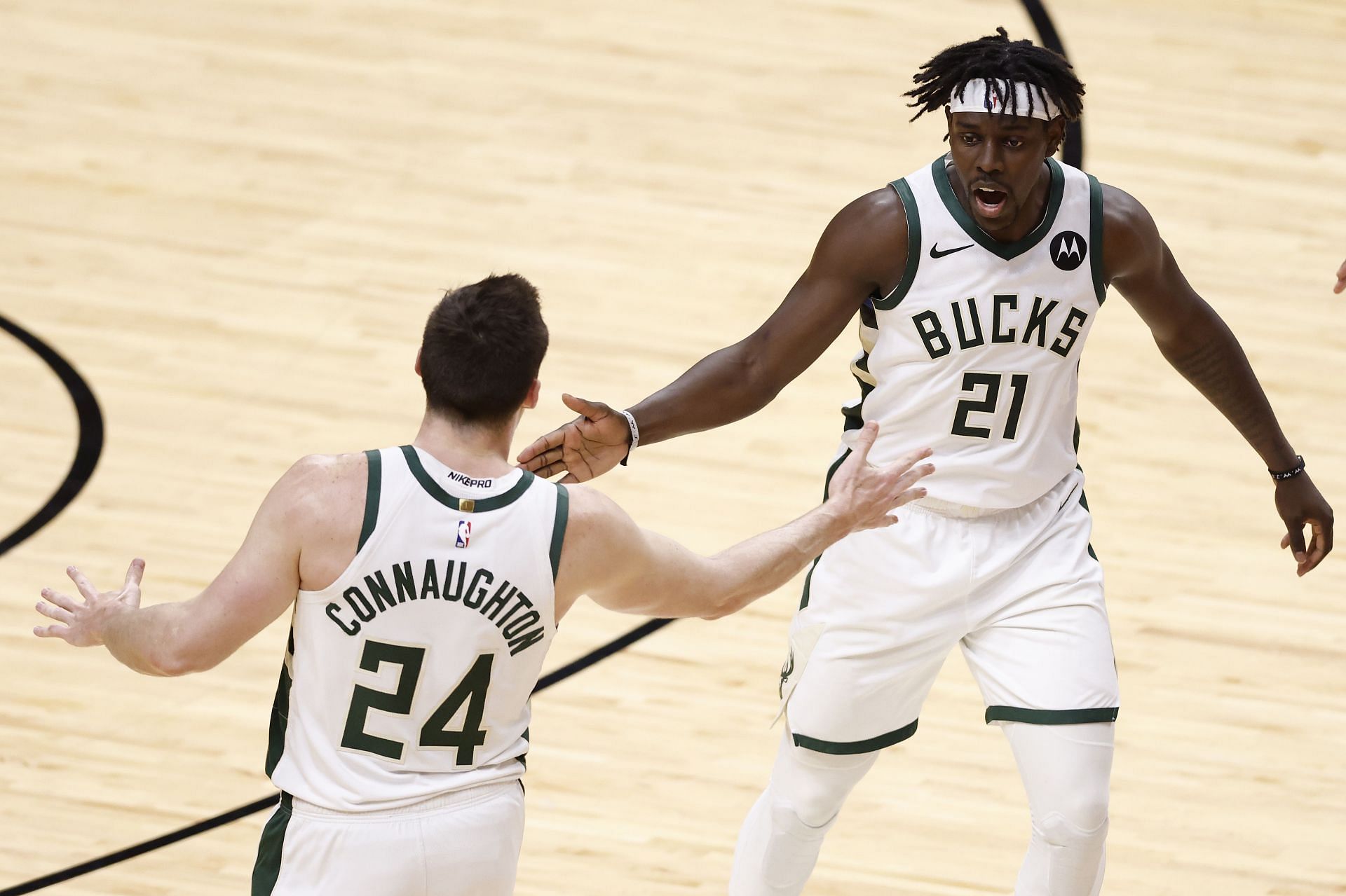 The Bucks put on a fantastic performance against Miami (Image via Getty Images)