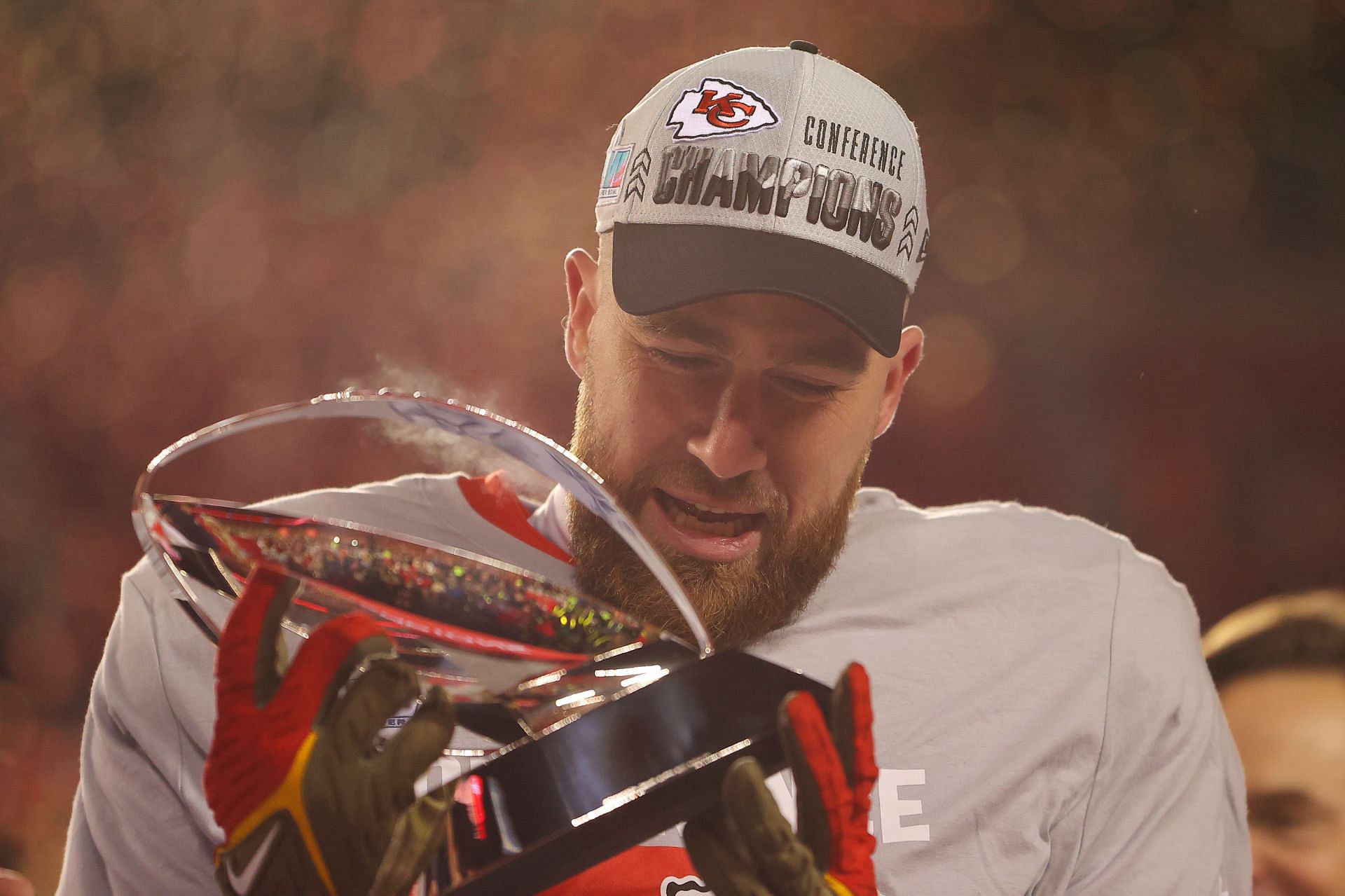 Travis Kelce: AFC Championship - Cincinnati Bengals v Kansas City Chiefs