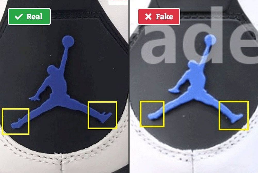 How can you spot a fake Air Jordan from a real one? (Image via Verified.org)