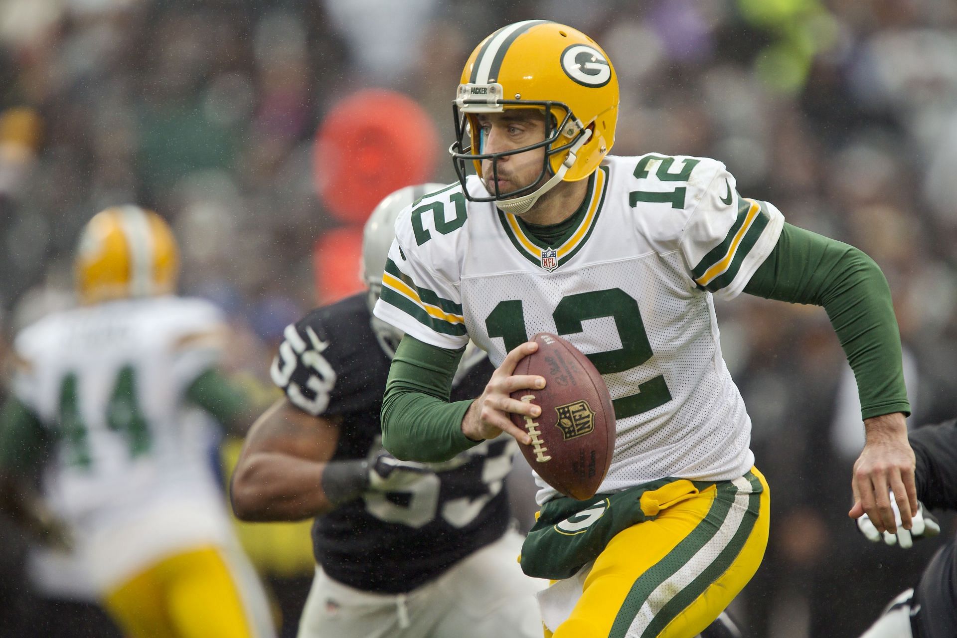 Green Bay Packers quarterback Aaron Rodgers