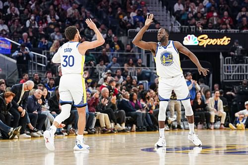 Golden State Warriors veterans Steph Curry and Draymond Green