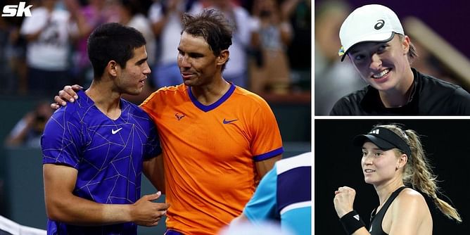 Rafael Nadal, Iga Swiatek, Carlos Alcaraz, and Elena Rybakina nominated for Laureus World Sports Awards