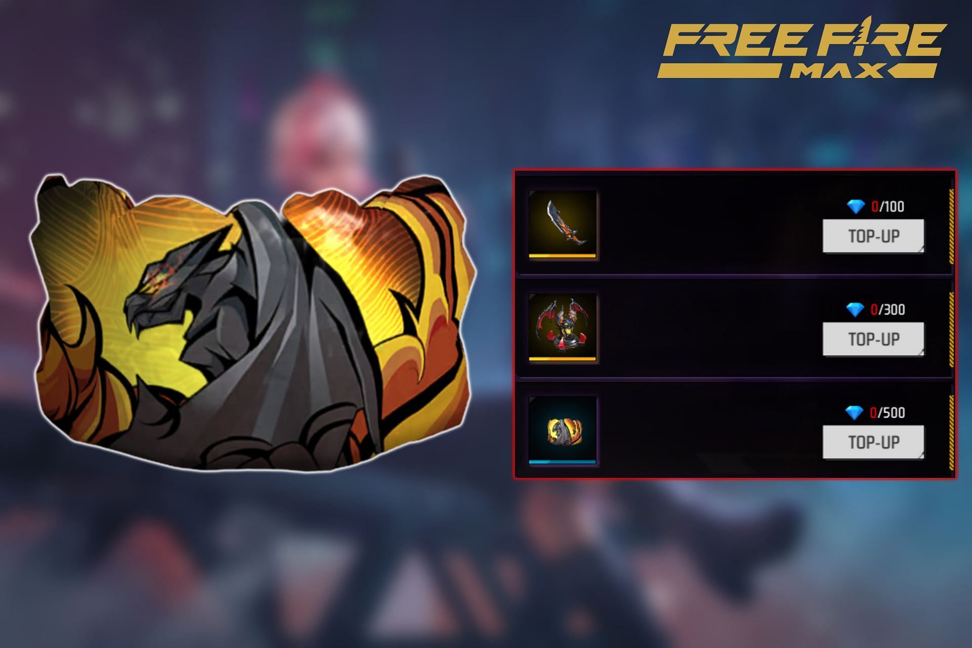 The two rewards for the new event (Image via Garena/Sportskeeda)