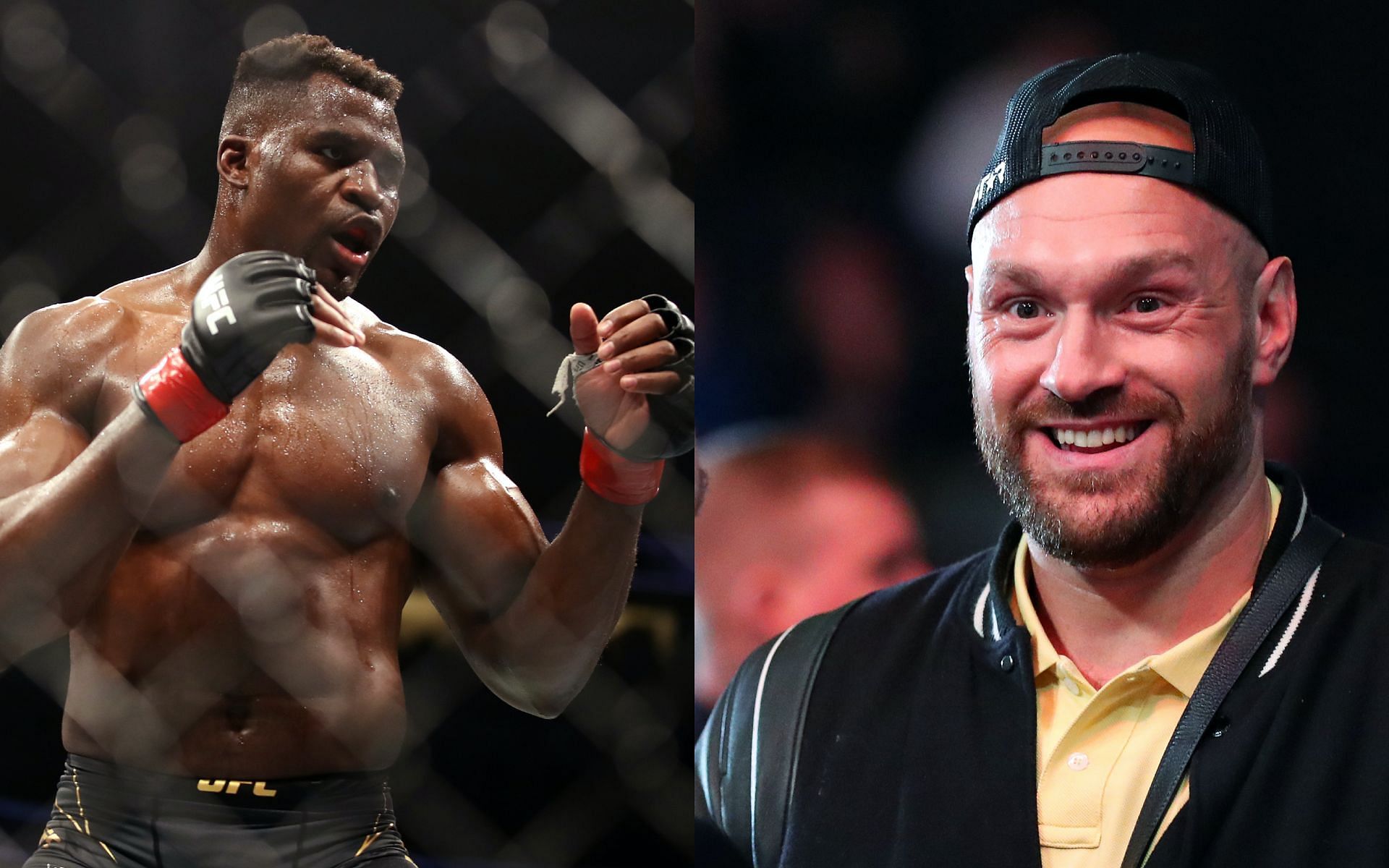 Francis Ngannou (left) and Tyson Fury (right) [Image Credits: Getty Images]