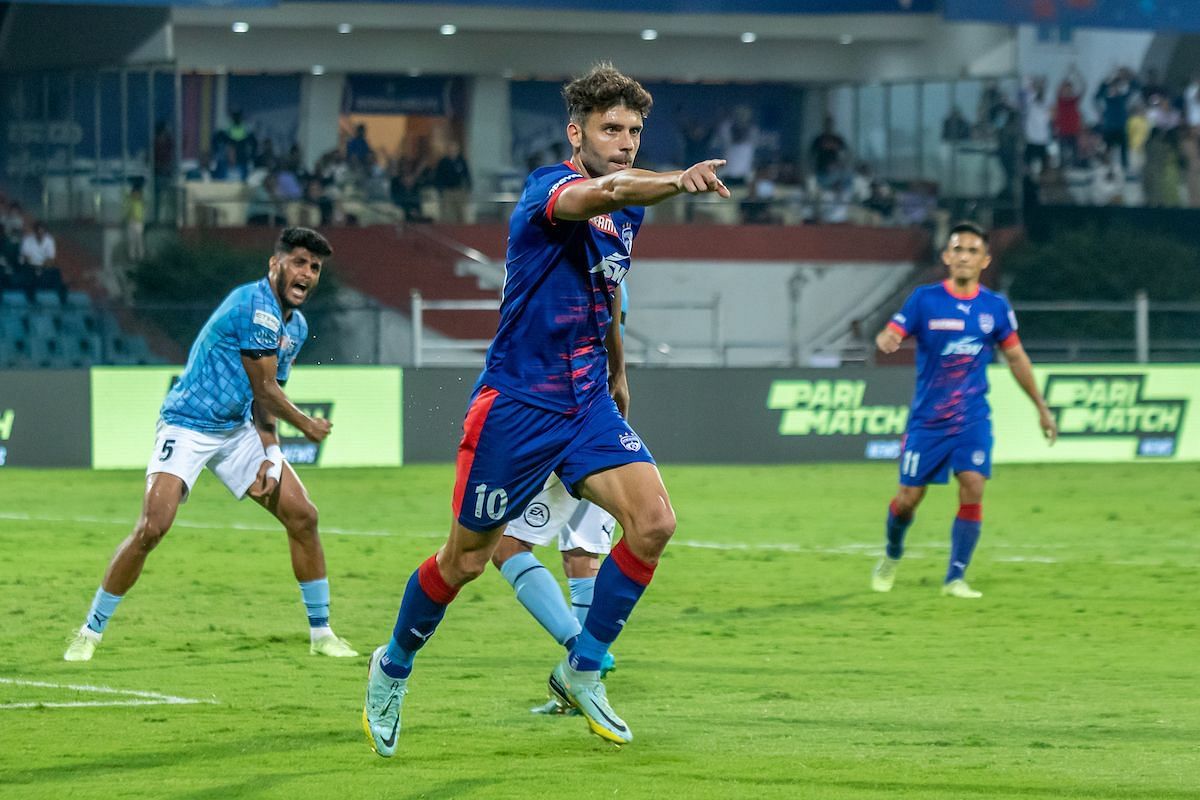 Bengaluru FC became the first team to beat Mumbai City FC in ISL 2022-23 on February 15. [Credits: ISL Media]