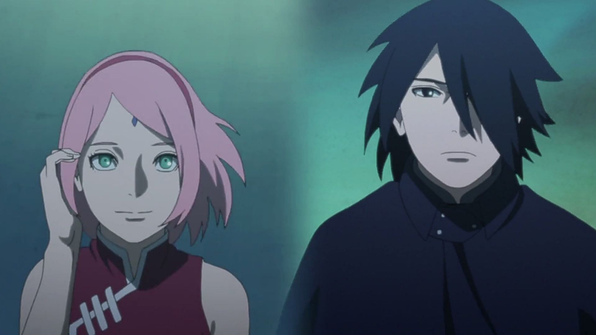 Sakura and Sasuke (Image via Pierrot)