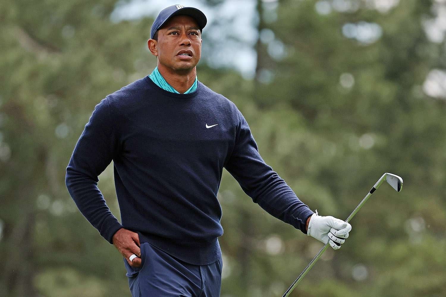 Tiger Woods finished at tied 45th place in the Genesis Invitational 2023