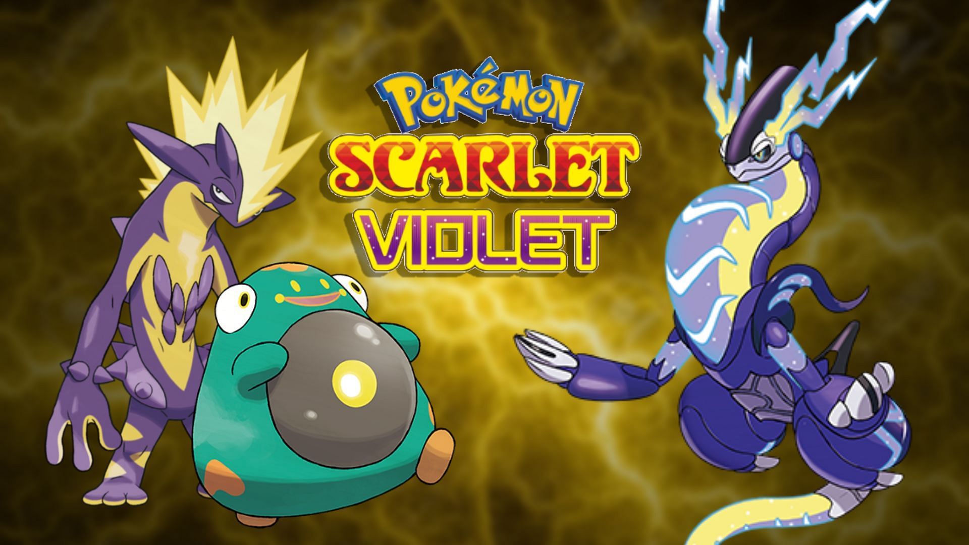 Electric type Pokemon fron Scarlet and Violet (image via Sportskeeda)