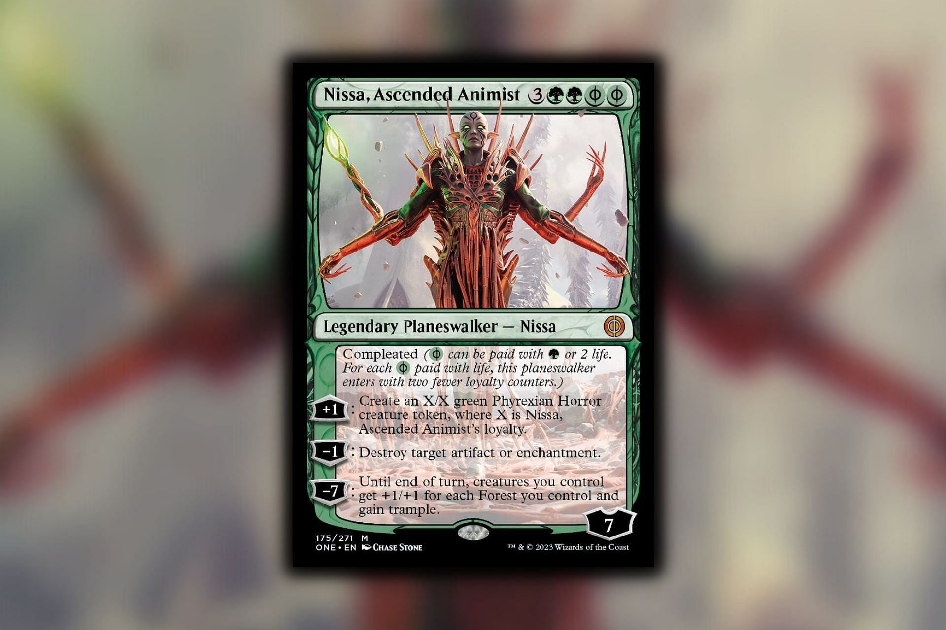 Nissa, Ascended Animist in Magic: The Gathering (Image via Wizards of the Coast)