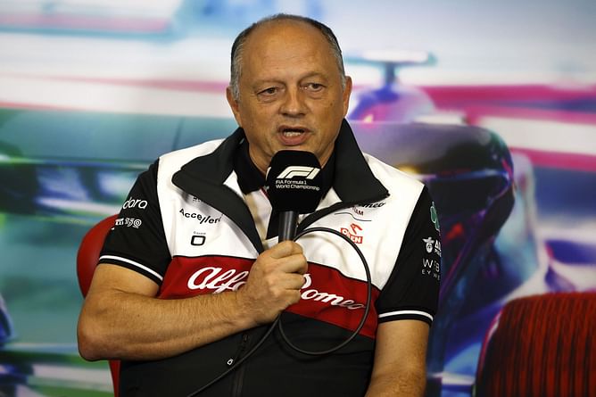 Ferrari boss sends a stern warning to rivals Mercedes and Red Bull at the 2023 F1 car launch