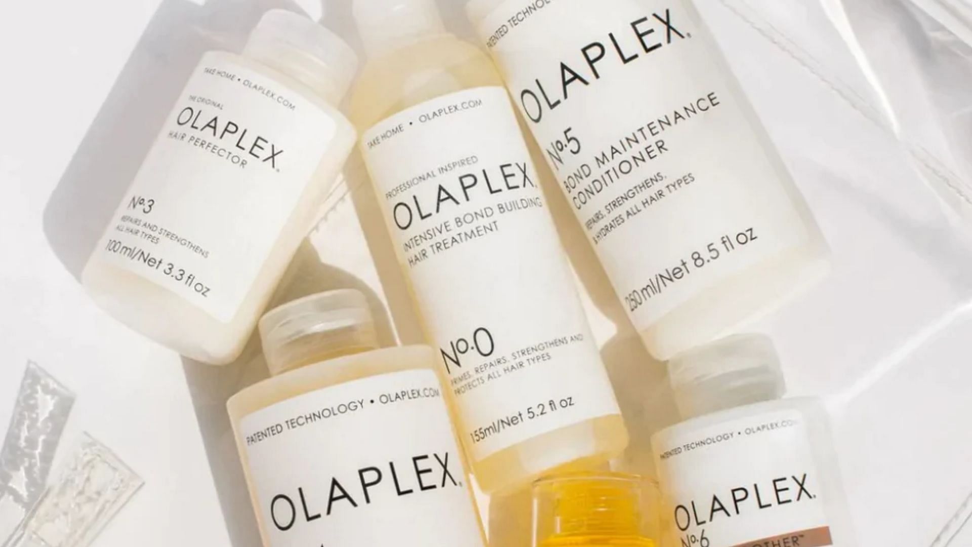 the lawsuit was filed against hair treatment ranging from No. 0 to No. 9 (Image via Olāplex)