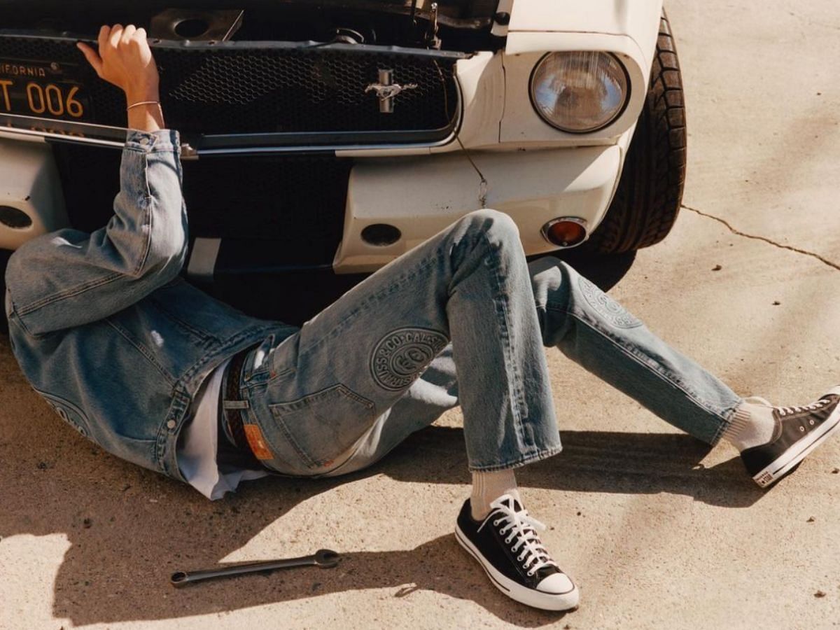 The duo is celebrating the 150th anniversary of Levi&#039;s 501 (Image via Instagram/@stussy)