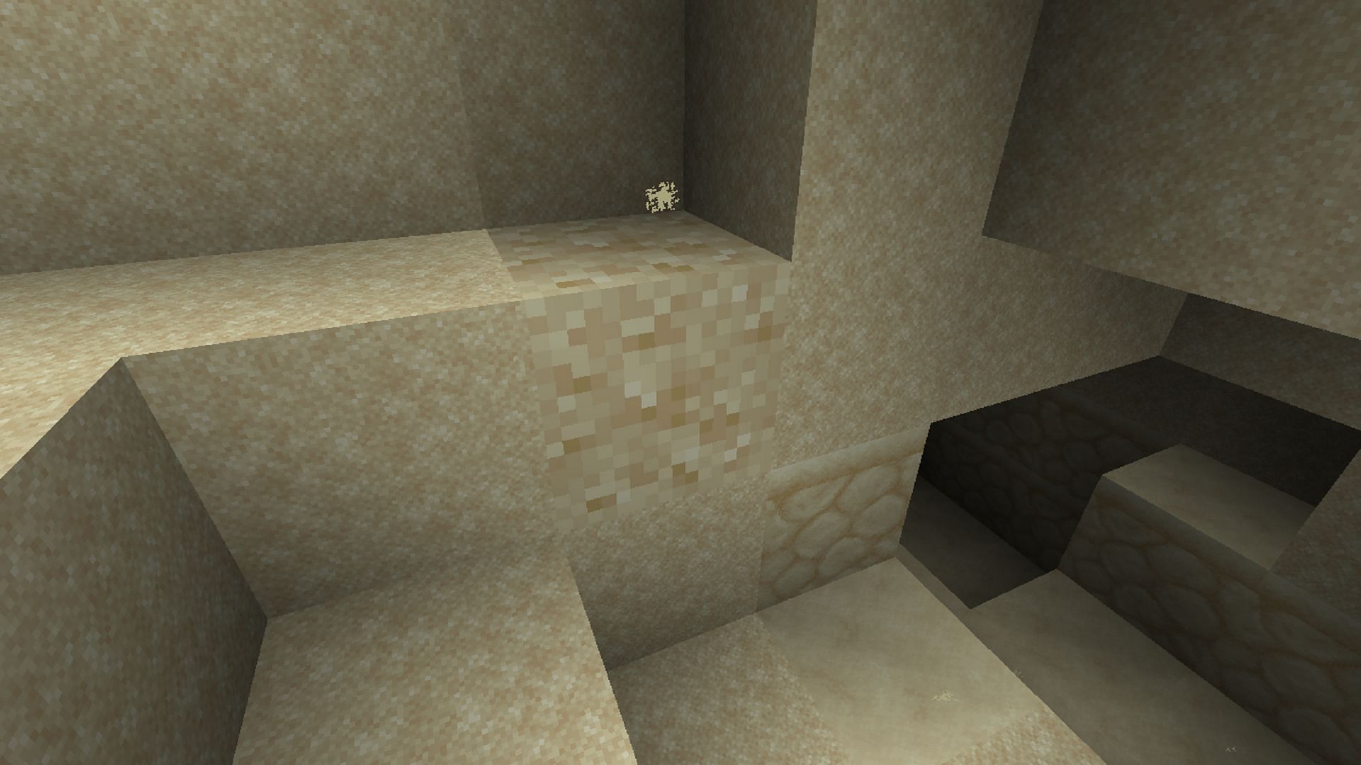 Suspicious sand is incredibly fragile in Minecraft, and players will need to exercise care around it (Image via Mojang)