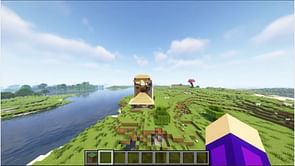 Minecraft player uses AI generated images to create builds